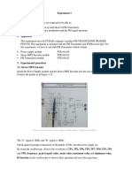 Experiment 3 1. Objective: Figure 1 Connection Between Power Supply Module and Stereo MPX Encoder Module