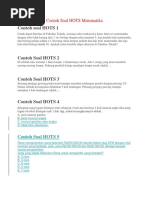 Download Contoh Soal HOTS Matematika SMPdoc by Ahmad Shulhany SN370570014 doc pdf