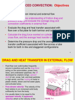 External Forced Convection: Objectives