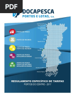 Regulamento Específico de Tarifas - Portos Dos Centro 2017
