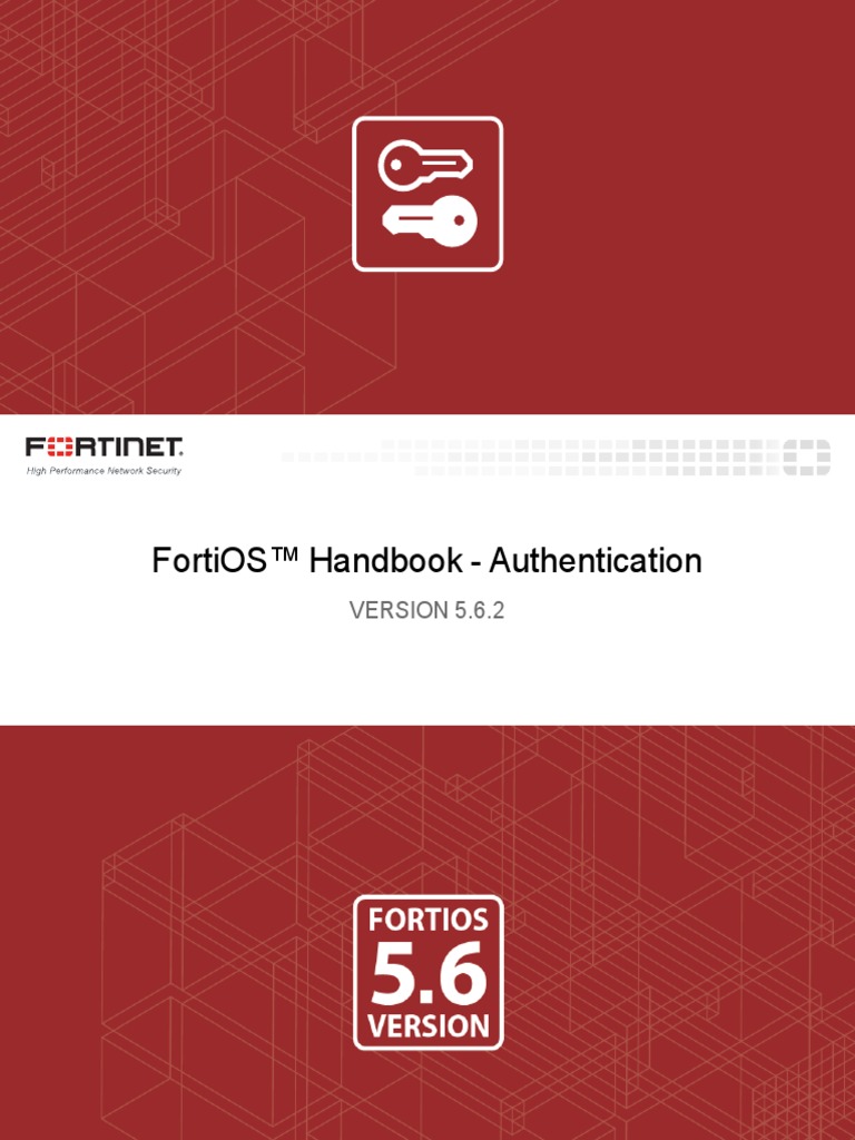 Fortigate Authentication 56 | PDF | Radius | Public Key Certificate