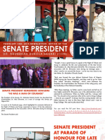 Newsletter. Office of The Senate President, Dr. Abubakar Bukola Saraki. February 1ST, 2018