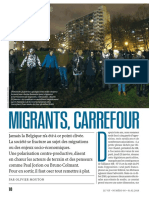 Le Vif, "Migrants, Carrefour"