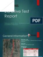 2G Drive Test: Terminal Depok Baru - Gerbang Utama Universitas Indonesia