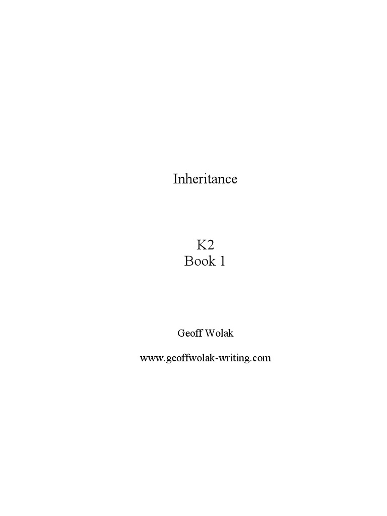 Inheritance Geoff Wolak PDF Secret Intelligence Service Special Operations Executive image