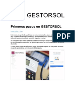 GESTORSOL Primeros Pasos