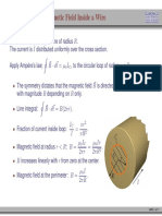 Ampère's Law: Magnetic Field Inside A Wire