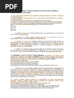 Lei 8.112-1990 - Questões Comentadas