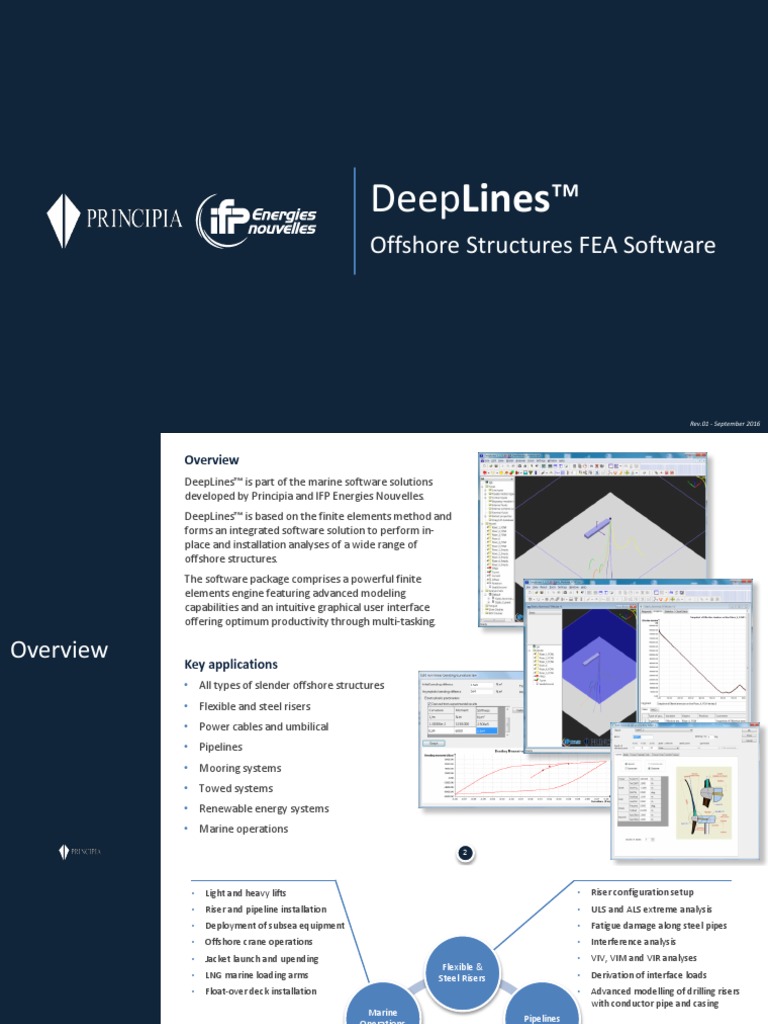 Principia DeepLines Presentation | PDF | Fluid Dynamics | Supercomputer