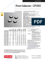 Shielded Power Inductors - LPS3015