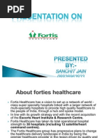 Download PPT o f Fortis Hospital by Prakriti Sinha SN37058587 doc pdf