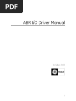 ABR I O Driver Manual PDF