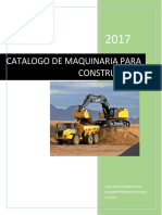 Catalogo de Maquinaria para Construcción