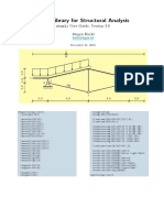 Tikz Library For Structural Analysis: Stanli User Guide, Version 3.0 J Urgen Hackl
