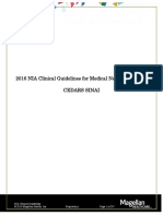 2016 Nia Clinical Guidelines Cedar Sinai PDF