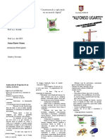 Triptico Feria de Ciencias I