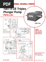 100T Pump Parts List PDF