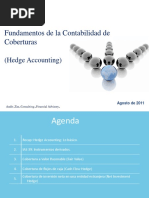 Fundamentos de La Contabilidad de Coberturas: (Hedge Accounting)