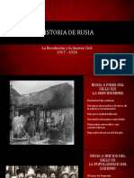 Historia de Rusia 1917-1924