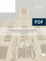 Modelo Educativo Institucional USM