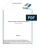 FUNDAR - Diagnóstico Sobre Seguridad Pública en Mx - 2004