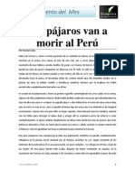 Los Pajaros Van A Morir Al Peru
