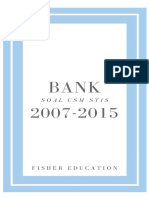 Bank Soal Usm Stis 2007 - 2015