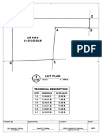 LOT 139-A A 210.00 SQ.M: Technical Description