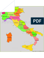 Mapa Regiones Italia 2