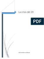 La crisis del 29 en