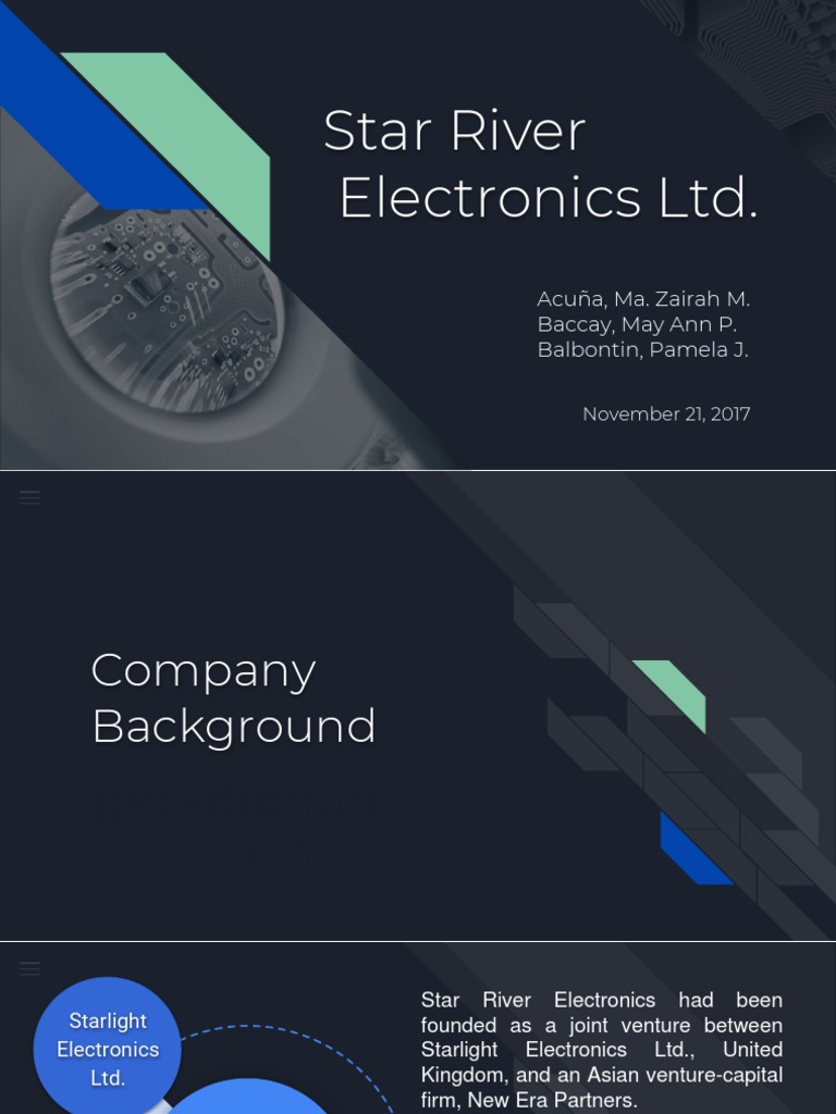 Star River Electronics Ltd. PDF Cost Of Capital Debt