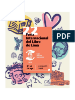Catálogo de La FIL LIMA 2017