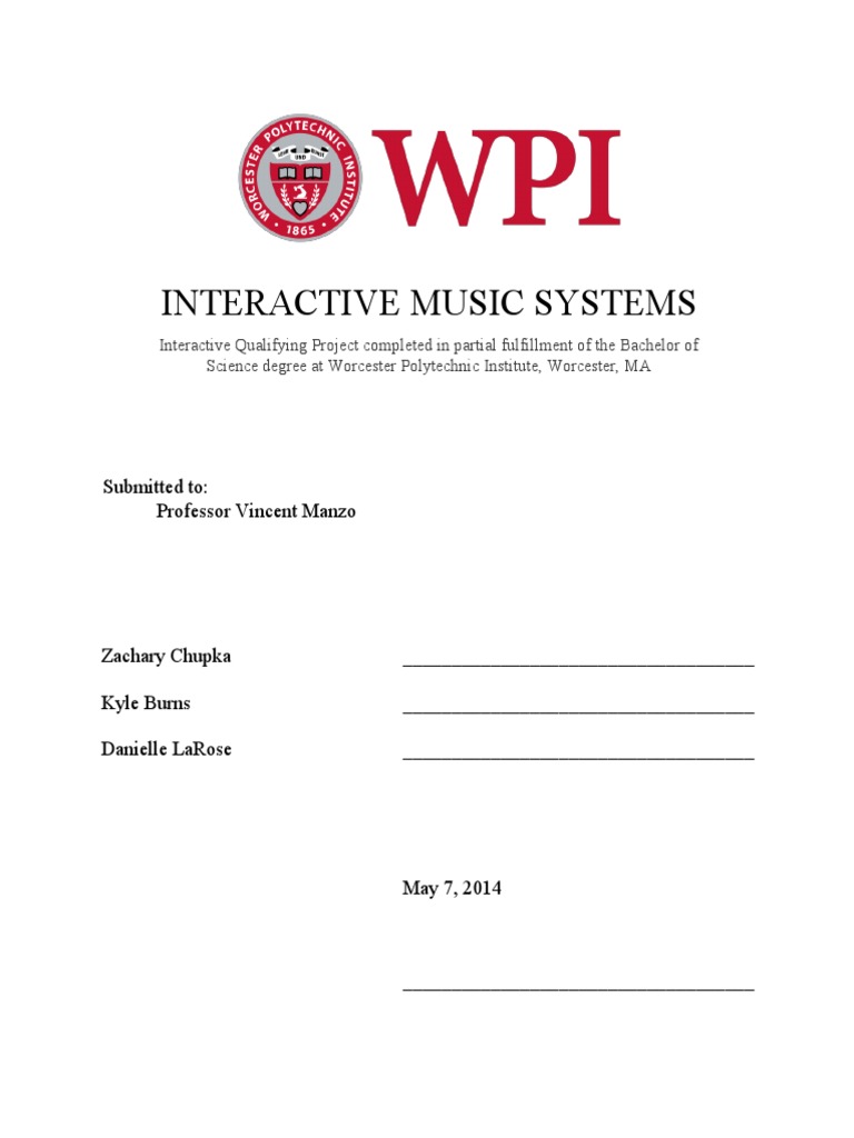 Interactive Music Systems for Special Needs | PDF | Autism | Autism ...