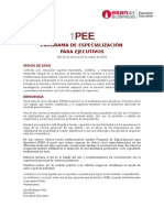 Información 1 Pee - Finanzas