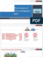 Asistencia Técnica para El Acompañamiento Pedagógico 2017 - JEC