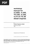 Kubota V2203 Workshop Manual | Motor Oil