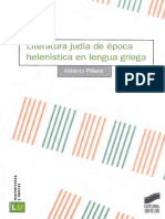 Piñero, Antonio - Literatura Judía de Época Helenística en Lengua Griega