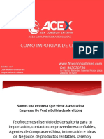 Acex - Importacion