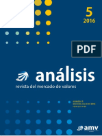 Analisis Revista Del Mercado de Valores No. 5 Edicion Jul de 2016