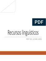 Aula - Recursos Linguísticos