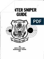 US Army Counter Sniper Guide Paladin Press