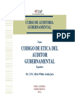 Presentacion Codigo de Etica Auditor Gubernamental