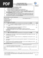 Goods and Services Tax Self-Review of Eligibility and Declaration On Use of Gross Margin Scheme (GMS)