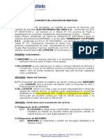 Contrato de Locación de Servicios Marcimex - Tendencias y Actitudes