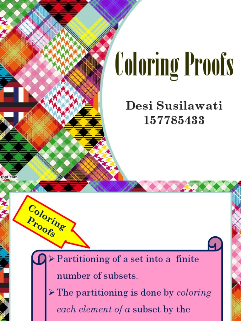 Tiling Problem 23x23: Coloring Proofs | PDF | Seni