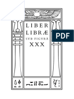Liber Libræ sub figura XXX
