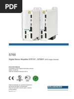 Kollmorgen S700 Servo Drive S70101-S72401 STO Single Channel - En-Ek-Rev12-2010a