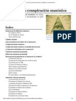 Teorías de La Conspiración Masónica - Wikipedia