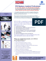 BFSI Business Analysis Professional