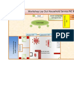 Workshop Lay Out Household Service NC II: Board Distant Learning Area and Support Area Tool Room